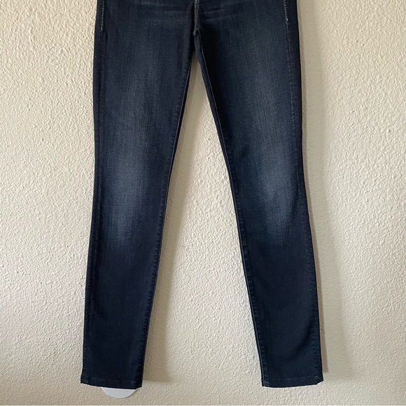 MOTHER High Waisted Looker Skinny Jeans in Coffee Tea or Me Women’s 24 Blue - Picture 8 of 16